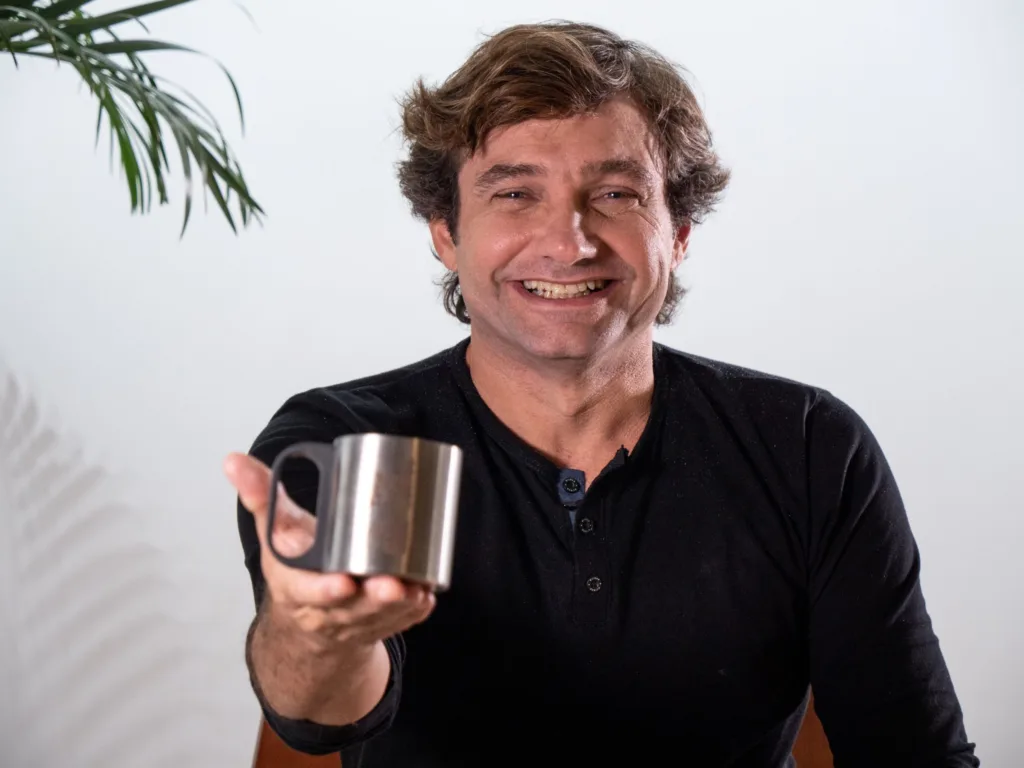 André Ribeiro, fundador e CEO da Time Two Coffee