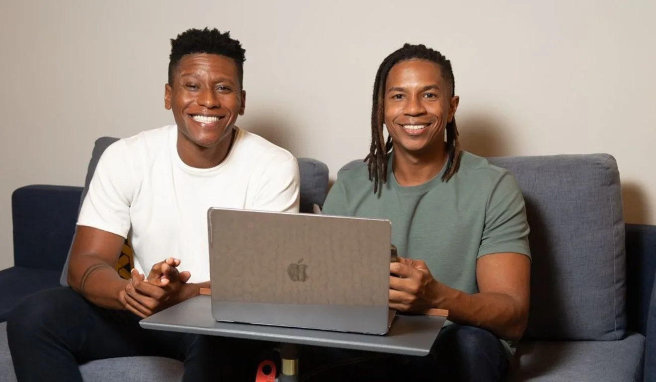 Arthur Lima e Igor Leo Rocha, fundadores da AfroSaúde (Foto: Divulgação)