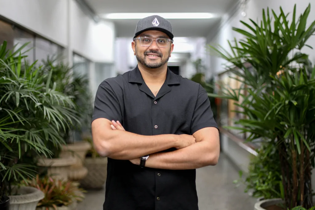 Dileep Thazhmon, fundador e CEO da Jeeves