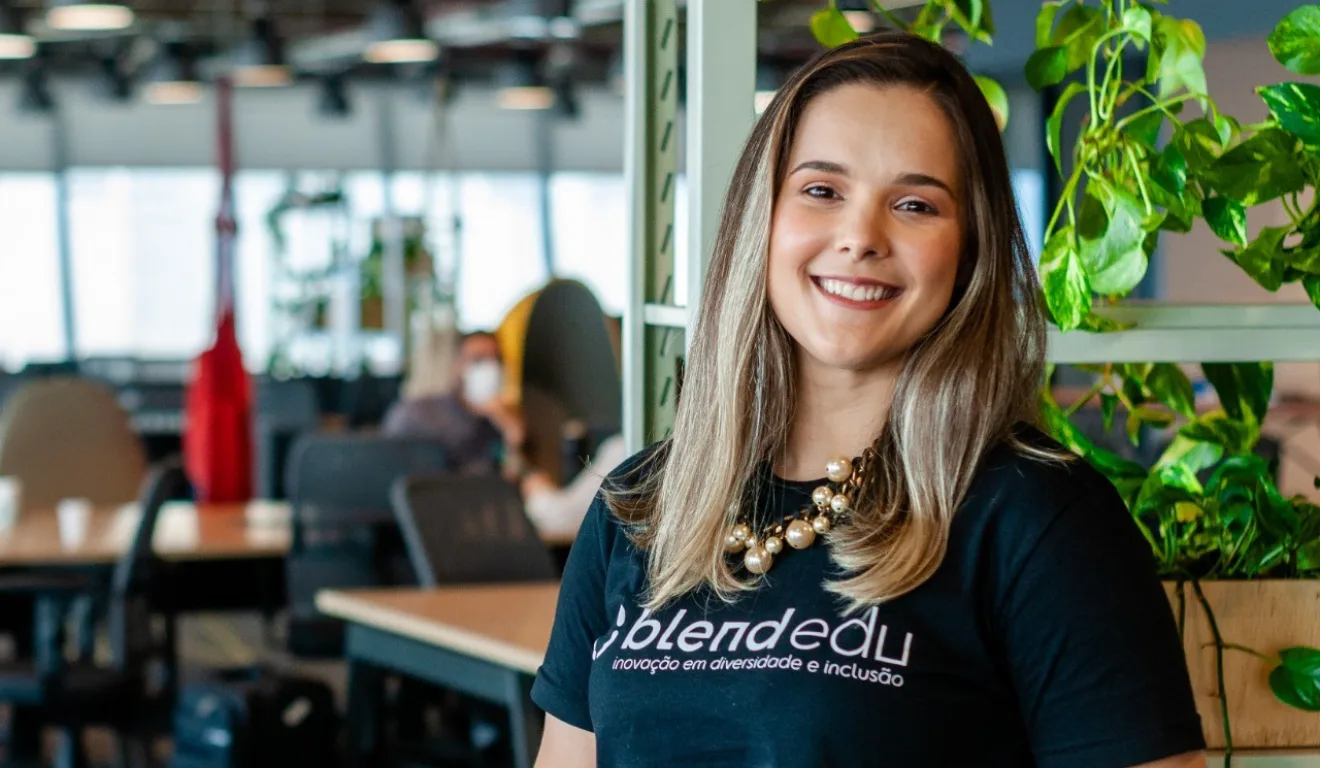 Thalita Gelenske, CEO e fundadora da Blend Edu