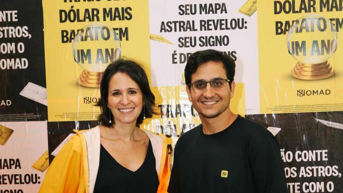 Thais Nicolau, diretora de marketing, e Eduardo Baer, COO da Nomad