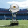 Taça da Conmebol Sudamericana com a Orb, câmera da World ID | Foto: Divulgação Conmebol