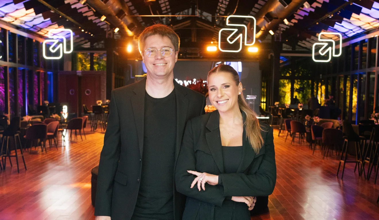 Marcos e Betina Wecker, sócios e cofundadores da Appmax | Foto: divulgação