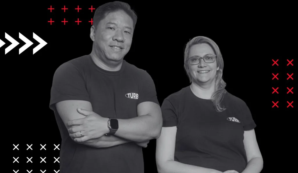 Mario Liao, novo Chief Financial Officer (CFO) e Ana Mantovan, nova Chief Technology Officer (CTO) da Turbi Mario Liao, novo Chief Financial Officer (CFO) e Ana Mantovan, nova Chief Technology Officer (CTO) da Turbi
