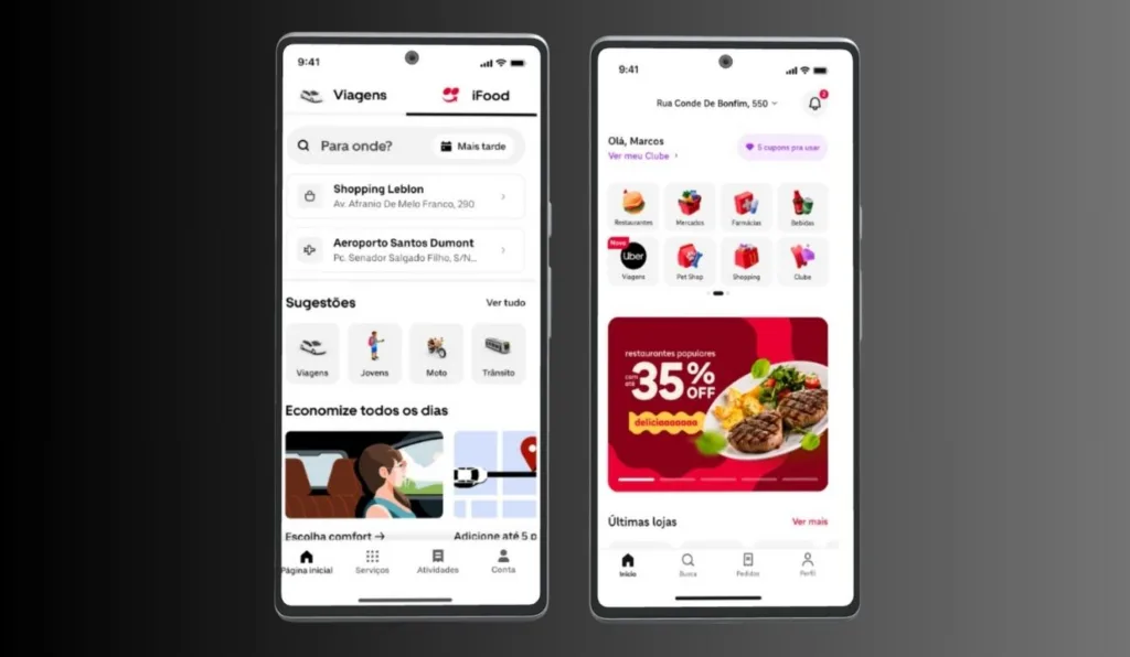 Uber e iFood vão unir forças no Brasil Uber e iFood vão unir forças no Brasil