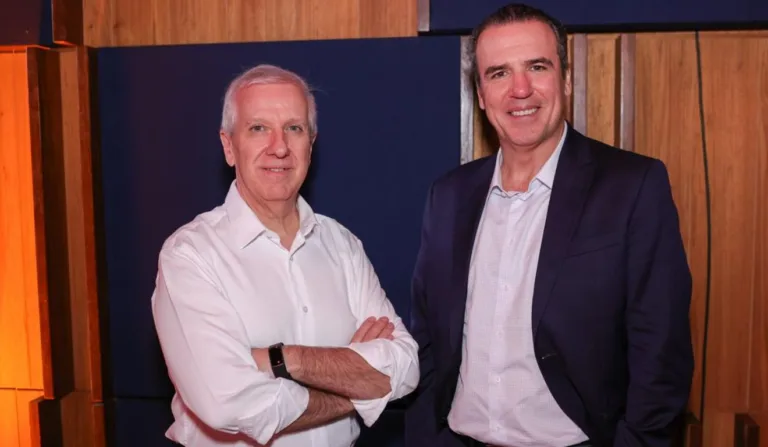 Francisco Perez, Head da TAG Edge e Thiago de Castro, CEO da TAG Investimentos (Imagem: Camila Nicoletti)