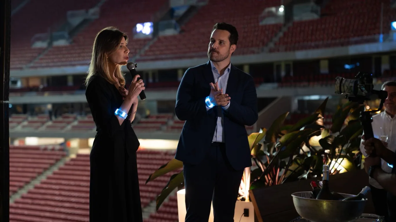 Priscila Toledo e Diego Aristides