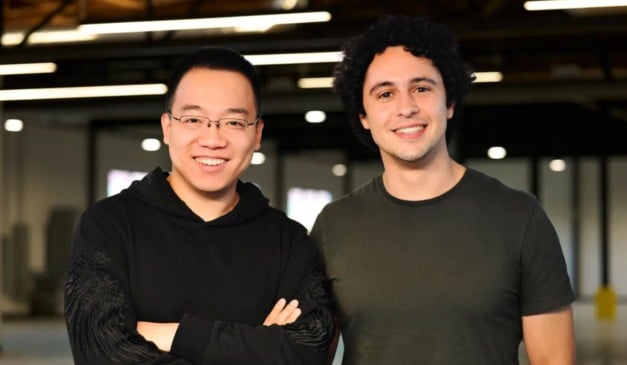 Fundadores da Genesis AI: Zhou Xian e Théophile Gervet | Foto: Divulgação