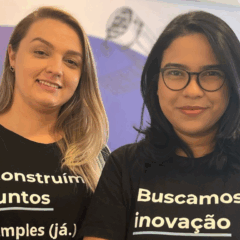 Helena Paiva (à direita), fundadora e CEO da Simples Já | Foto: divulgação