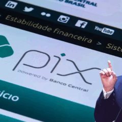 Donald Trump não é fã do Pix | Foto: Shutterstock e Agência Brasil