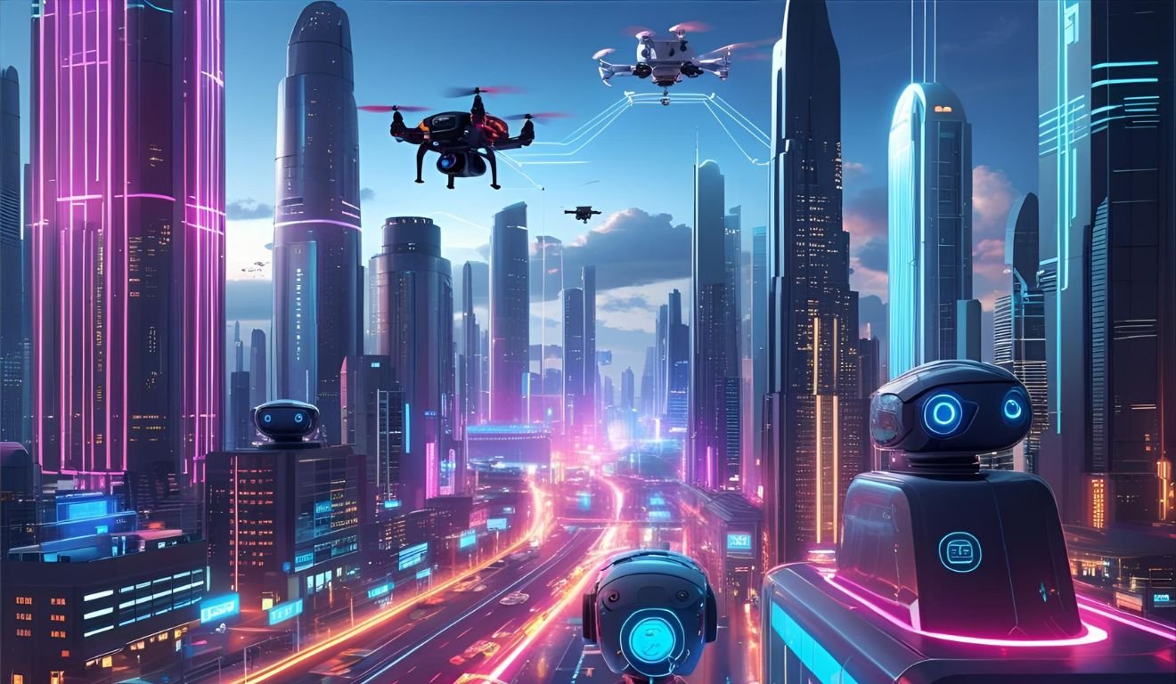 A quinta revolução é marcada pela colaboração entre cérebros humanos e artificiais | Imagem gerada com IA (Canva) A quinta revolução é marcada pela colaboração entre cérebros humanos e artificiais | Imagem gerada com IA (Canva)
