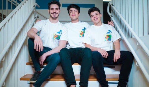 Fundadores da Gaio: Marcos Varotti, Bernardo Rodela e Tiago Salles | Foto: Divulgação