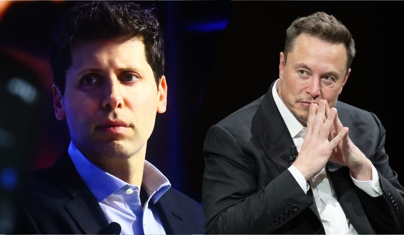 Sam Altman e Elon Musk Sam Altman e Elon Musk