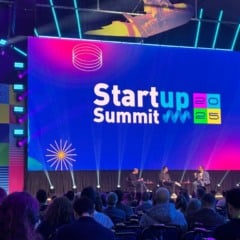 Palestra 'O Fim do SaaS como Conhecemos? A Ascensão dos Agentes de IA' trouxe ao palco Guilherme Horn, head do WhatsApp no Brasil; Rodrigo Nader, Cofundador e CEO da Langflow e Amure Pinho, Fundador e CEO Investidores.vc