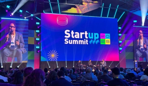 Palestra 'O Fim do SaaS como Conhecemos? A Ascensão dos Agentes de IA' trouxe ao palco Guilherme Horn, head do WhatsApp no Brasil; Rodrigo Nader, Cofundador e CEO da Langflow e Amure Pinho, Fundador e CEO Investidores.vc