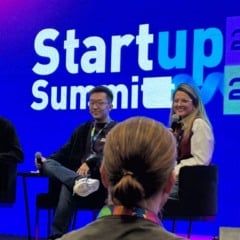 Palestra 'Marketing de Performance vs Branding: Como equilibrar os investimentos na hora de escalar?' reuniu Pedro Sampaio, Marketing Manager Senior do Nubank; Marcella Merigo, diretora da NP Digital; e Lucas (Yoko) Yokota, COO da Purple Metrics