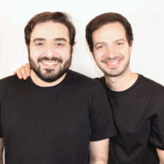 Lautaro Schiaffino e Ezequiel Sculli, cofundadores da Darwin AI | Foto: Divulgação