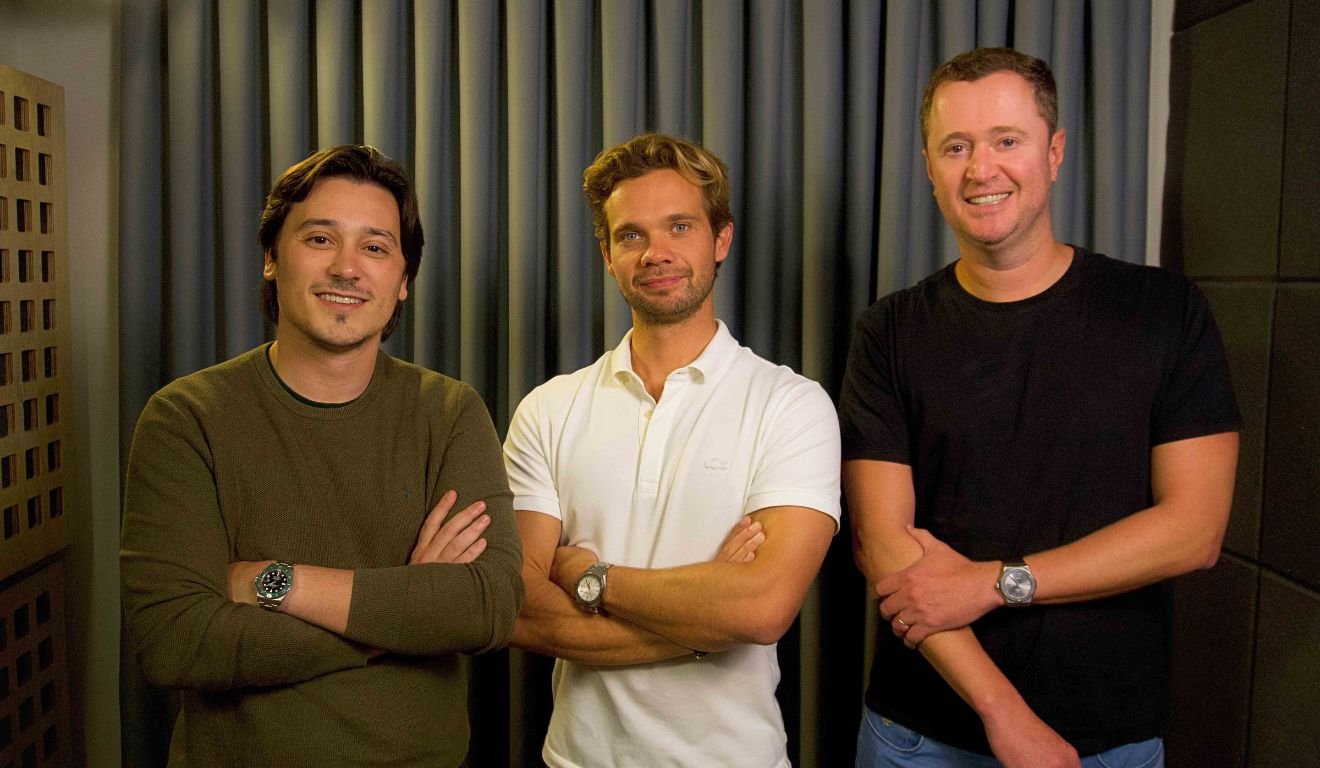 Fundadores da VAAS: Gustavo Tremel, Paulo Orione e Daniel Smolenaars | Foto: Divulgação