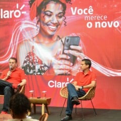 Marcio Carvalho, CMO, junto de Rodrigo Marques, CEO da Claro