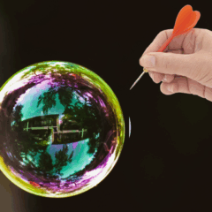 Será que a bolha da IA vai estourar? | Foto: Canva Será que a bolha da IA vai estourar? | Foto: Canva