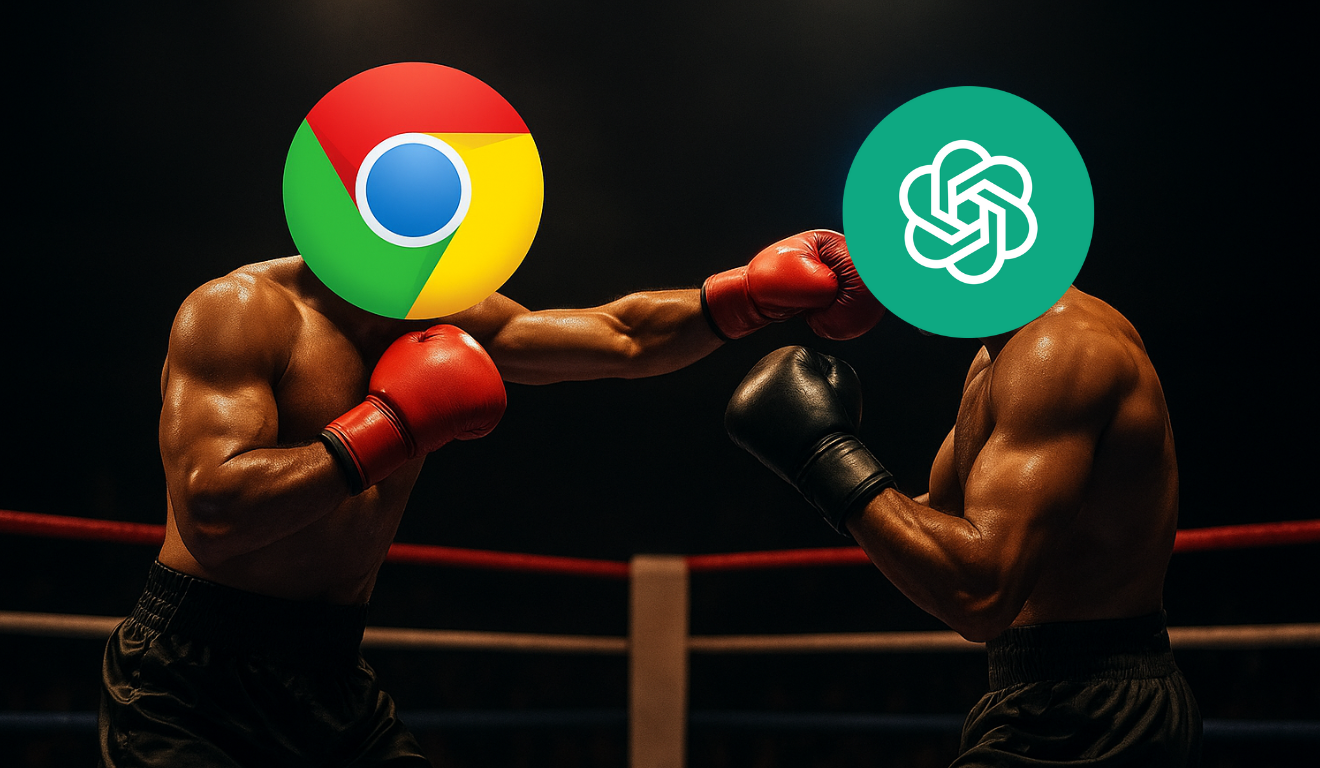 Google Chrome x OpenAI Atlas: façam suas apostas | Foto: Startups