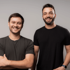 Sócios da eMentos, com o CEO Vinicius Silvestrini à direita | Foto: divulgação