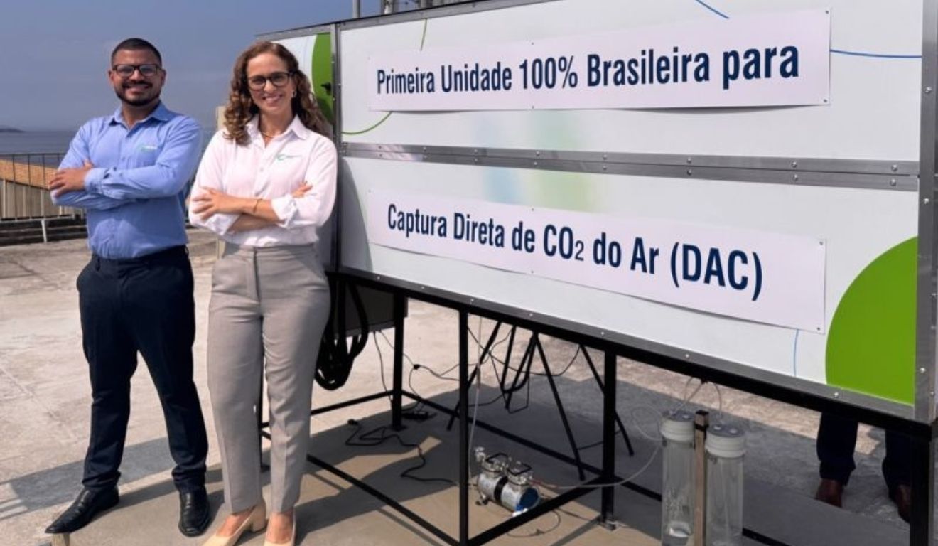 José Adolfo e Bianca Peres, sócios da CarbonAir | Foto: Divulgação