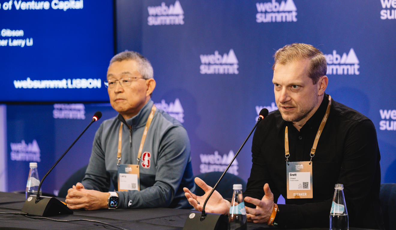 Larry Li, da Amino Capital, e Brett Gibson, da Initialized Capital | Foto: divulgação Larry Li, da Amino Capital, e Brett Gibson, da Initialized Capital | Foto: divulgação