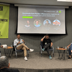 Palestra 'Escalando Sem Perder o Foco: Como negócios de nicho unem Inovação para gerar Oceano Azul', realizada nesta sexta-feira (28), durante o Case 2025