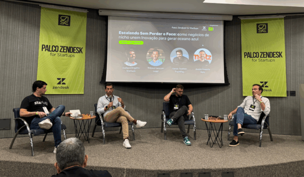 Palestra 'Escalando Sem Perder o Foco: Como negócios de nicho unem Inovação para gerar Oceano Azul', realizada nesta sexta-feira (28), durante o Case 2025