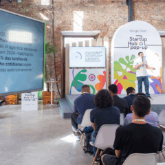 Treinamentos durante o Google Cloud Startup Hub Pop-Up em Salvador | Fotos: divulgação
