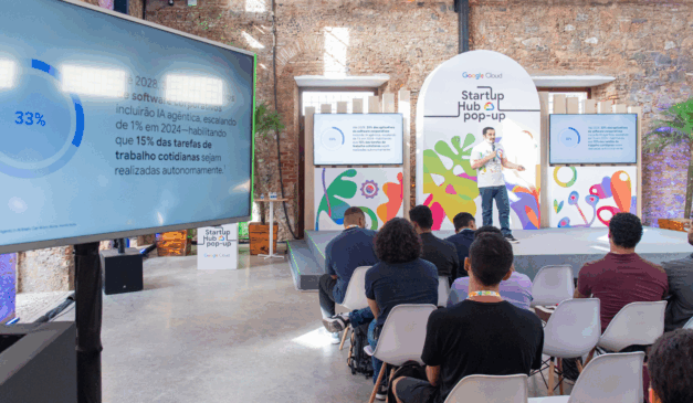 Treinamentos durante o Google Cloud Startup Hub Pop-Up em Salvador | Fotos: divulgação