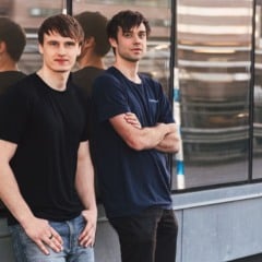 Anton Osika&nbsp;(CEO) e&nbsp;Fabian Hedin&nbsp;(CTO), fundadores da Lovable | Foto: Divulga&ccedil;&atilde;o