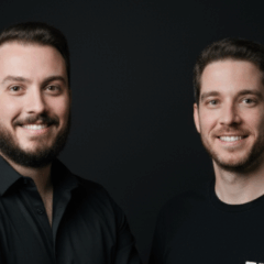 Diego Simon, novo CMCO, ao lado de Maurício Salton, novo CFO da BHub