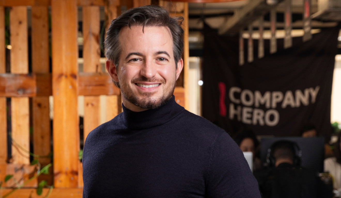 Miklos Grof, fundador e CEO da Company Hero | Foto: divulgação Miklos Grof, fundador e CEO da Company Hero | Foto: divulgação