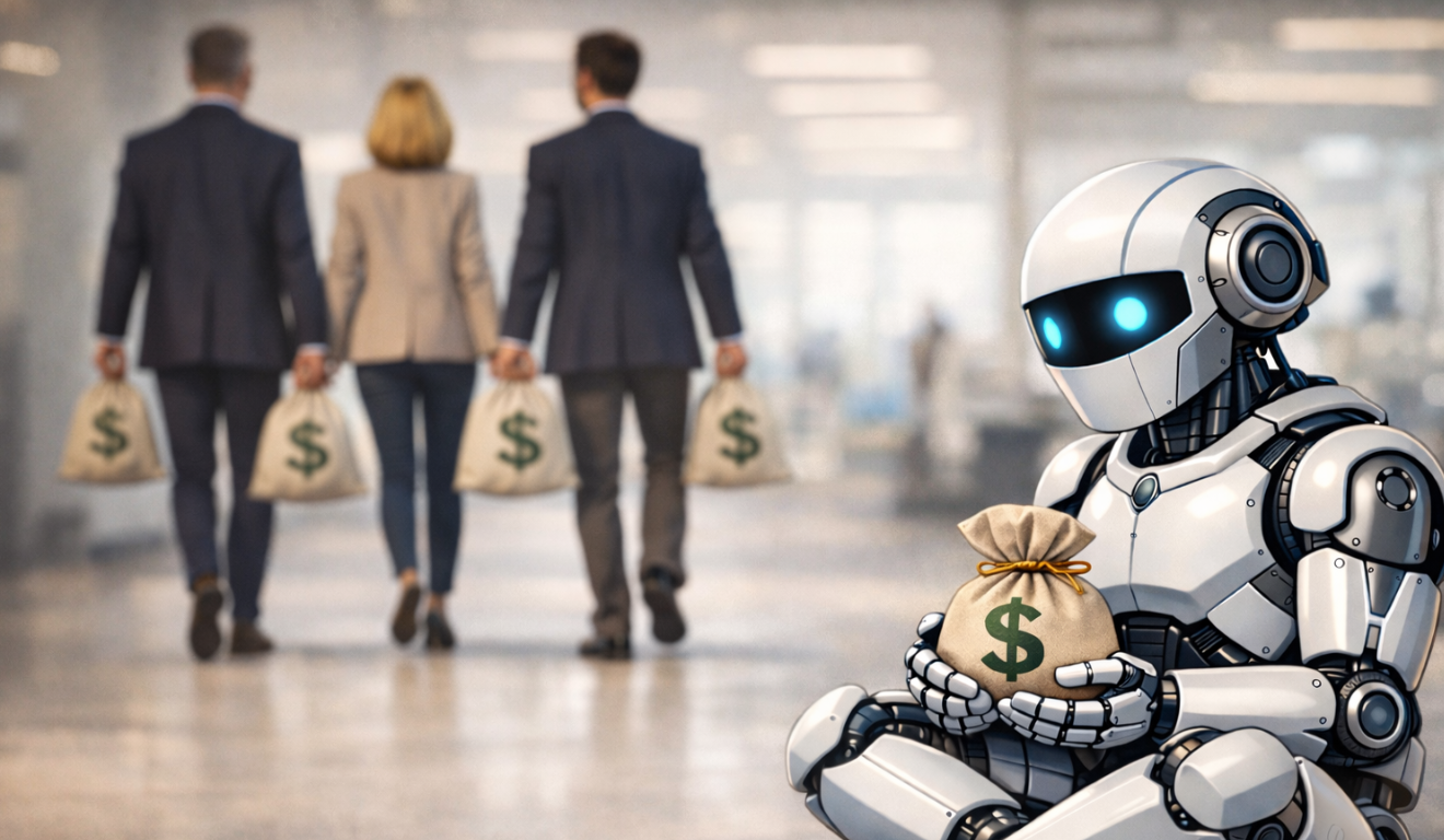 AI-first ainda é minoria nas grandes rodadas brasileiras | Foto: Canva (AI-generated) AI-first ainda é minoria nas grandes rodadas brasileiras | Foto: Canva (AI-generated)