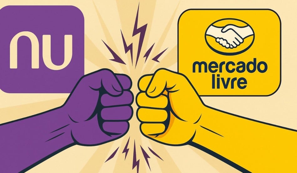 Nubank e Mercado Livre