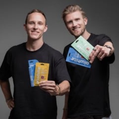 Fundadores da oiwhite: David Wiprächtiger e Luca Ernst | Foto: Divulgação