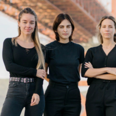 S&oacute;cias da Atlas: Gianina Rossi, Karen Serfaty e Josefina Van Thienen | Foto: divulga&ccedil;&atilde;o