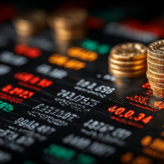 Mercado financeiro | Foto: Canva