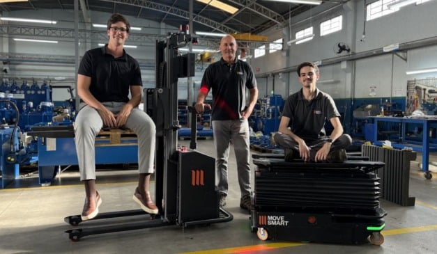 Os fundadores da Move Smart: Fernando Morgado, Paulo Leite e Juan Leite | Foto: Divulgação