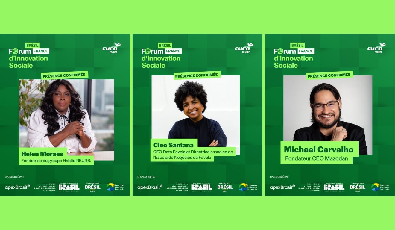 Convidados do Fórum Brasil-França de Inovação Social, Ambiental e Tecnologias Inclusivas