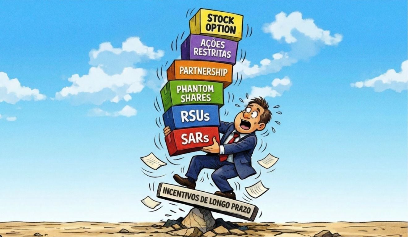 Incentivos de Longo Prazo | Imagem gerada por IA