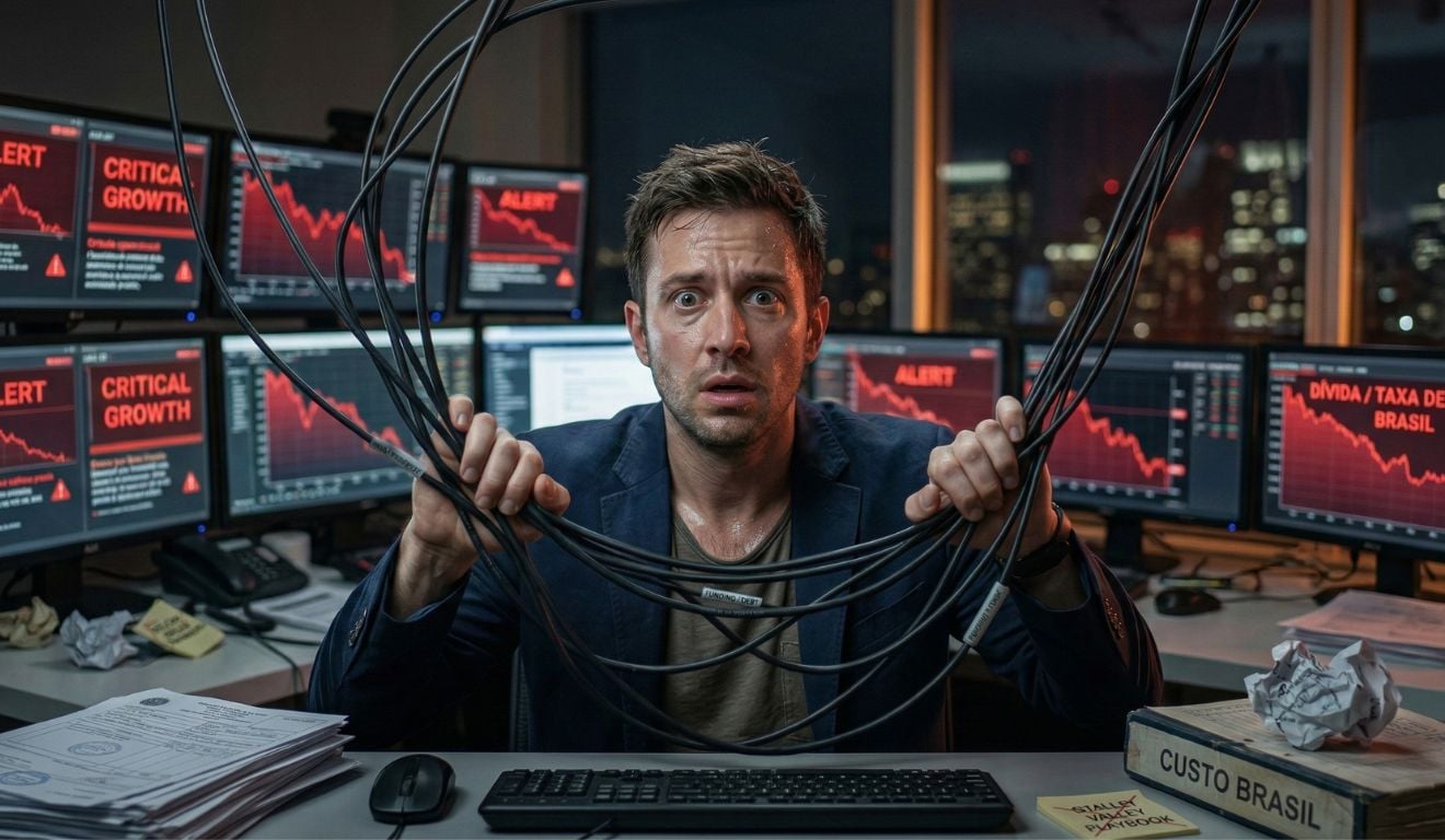 Copiar o playbook do Vale do Silício no Brasil é a receita mais rápida para queimar caixa | Foto: Gemini