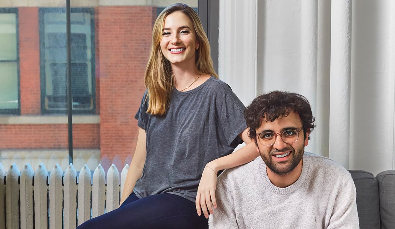 Tarek Mansour e Luana Lopes Lara, fundadores da Kalshi | Foto: Divulgação