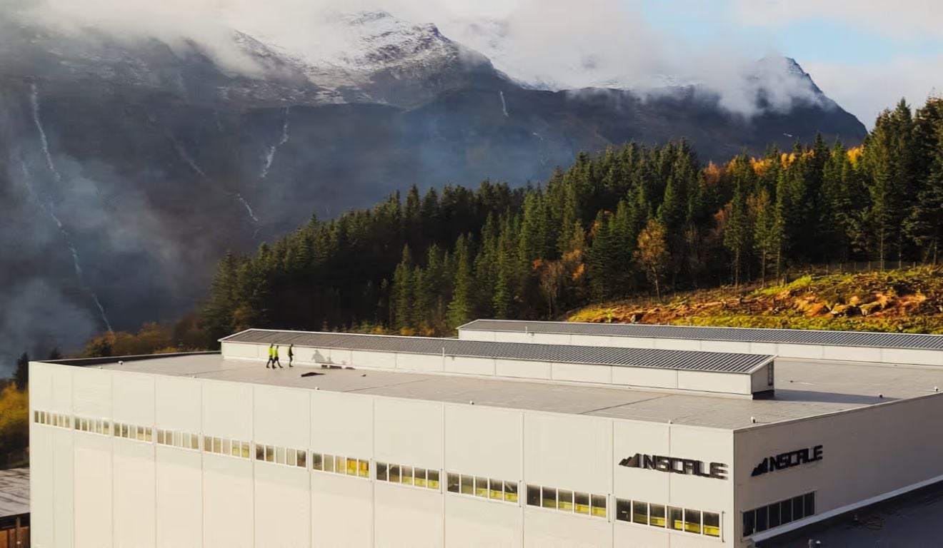 Data center da Nscale em Glomfjord, na Noruega | Foto: Divulgação