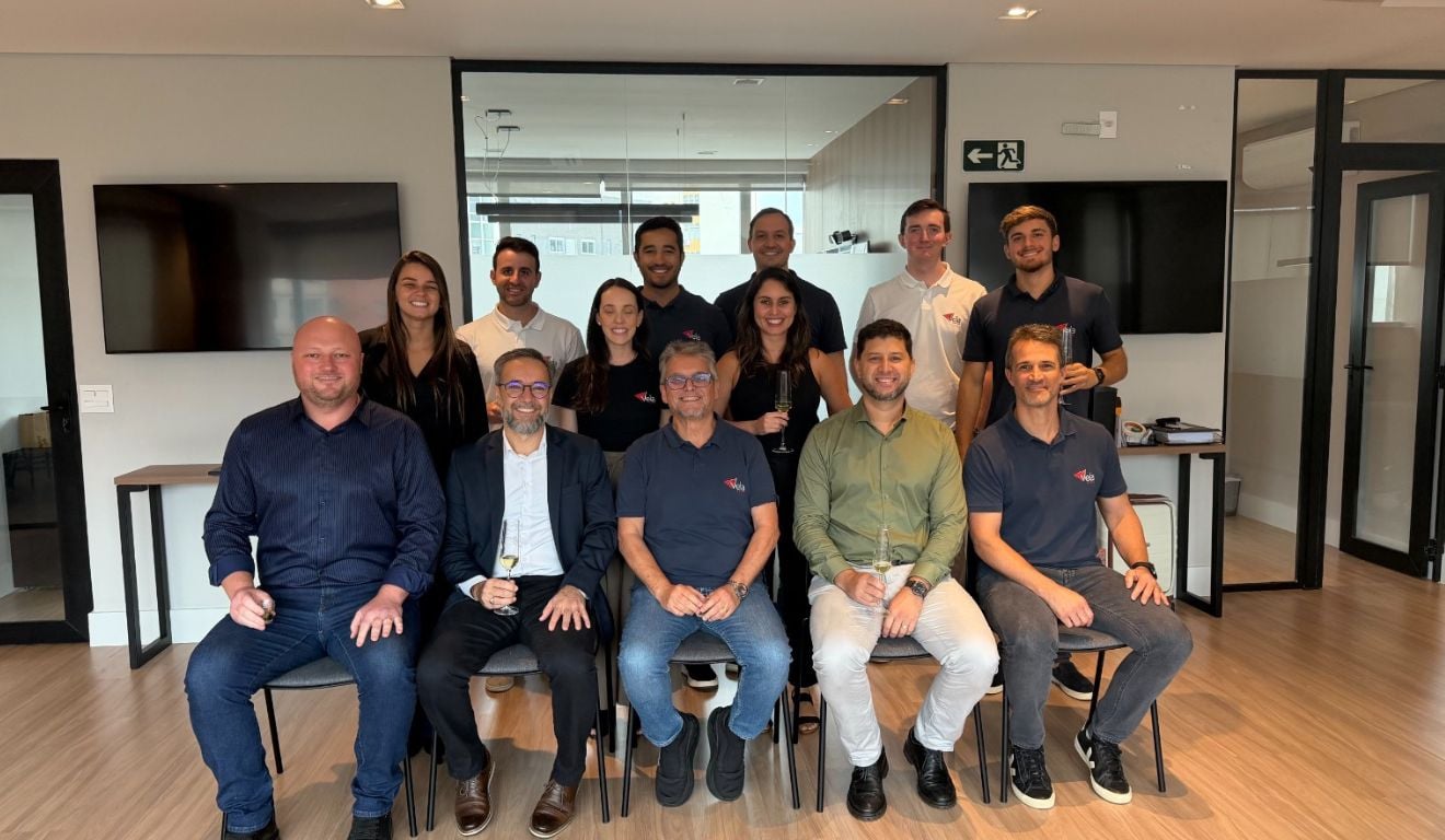 Time da Vela LatAm, com os fundadores da Alfasig | Foto: divulgação