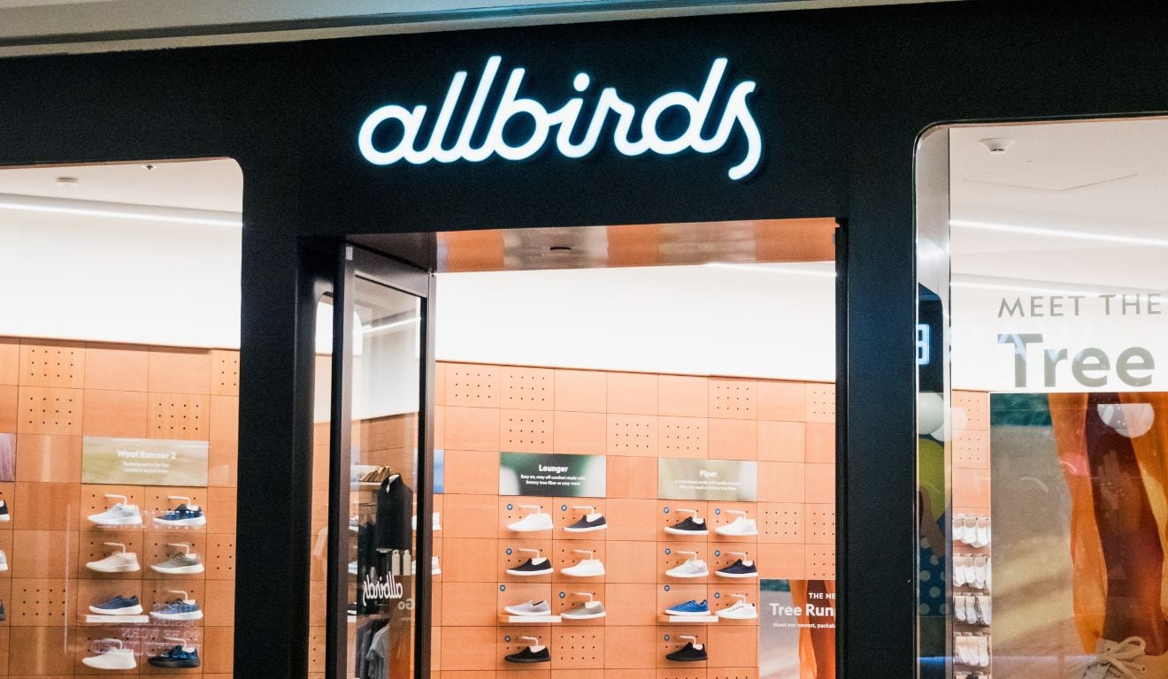 Loja da Allbirds