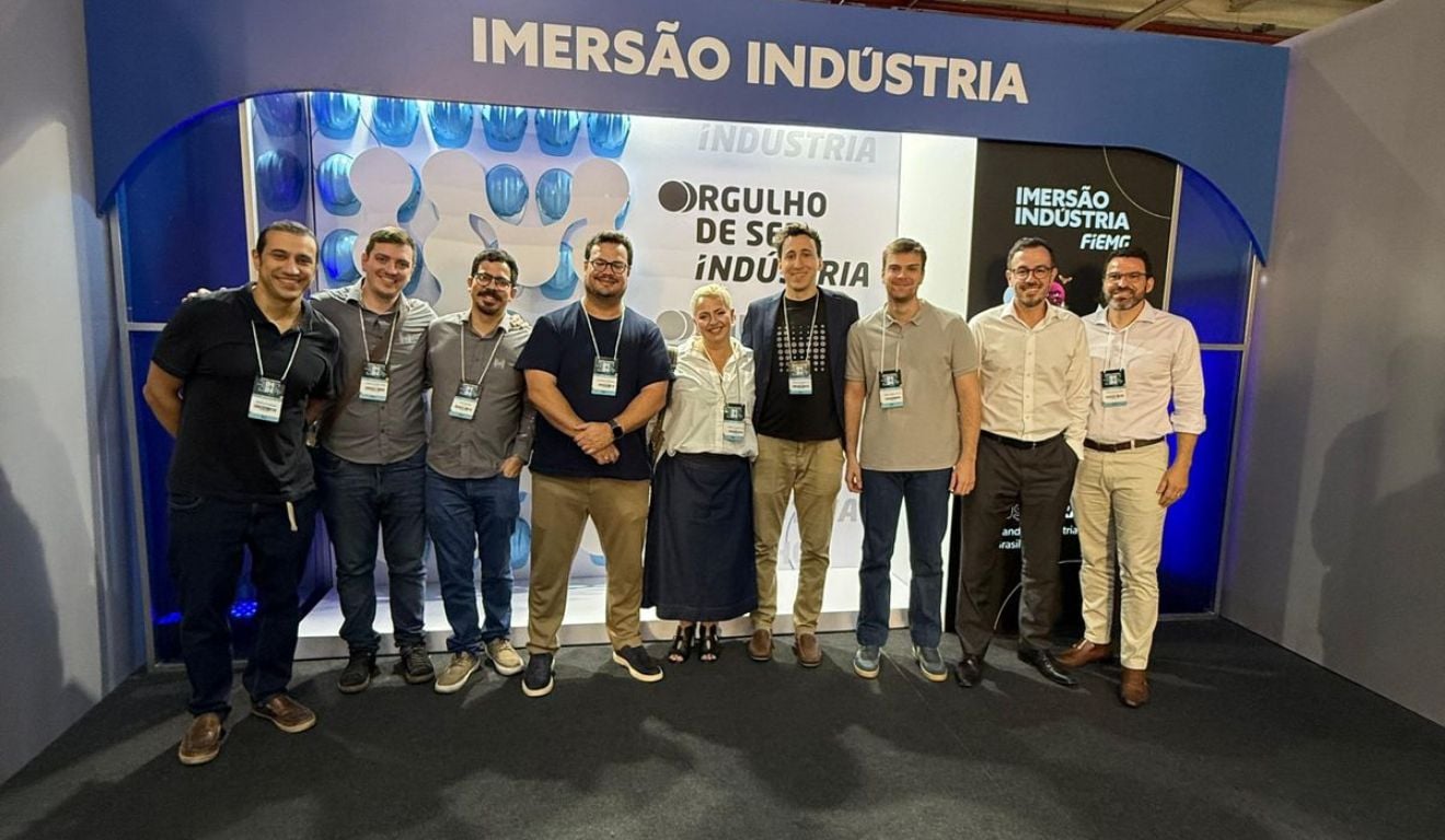 Time da Hyperus com investidores | Foto: Divulgação