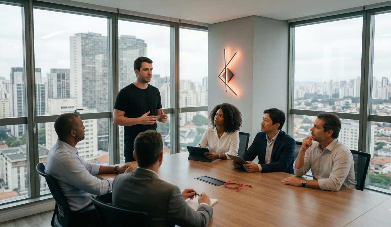 Branding no early stage não é paleta de cores, é clareza narrativa | Imagem: Gemini